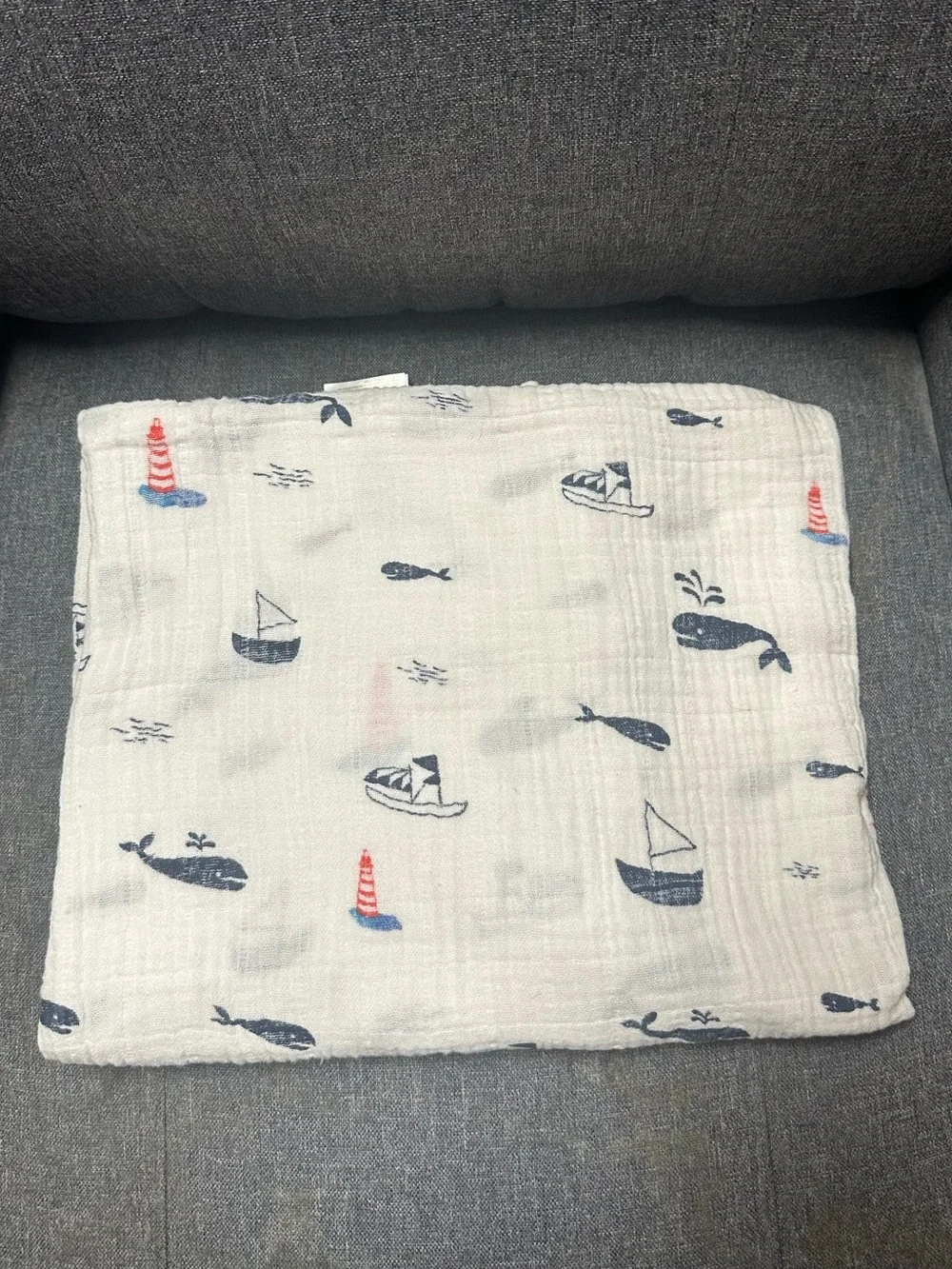 Little Unicorn Swaddle Blanket - Nautical Harbor